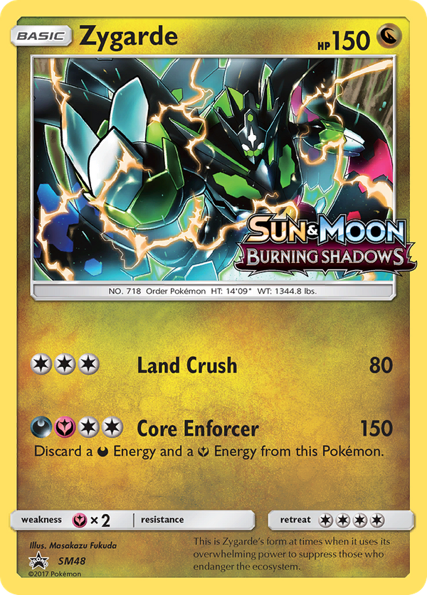 Zygarde (SM48) - SM Black Star Promos