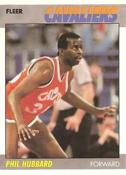 Phil Hubbard 1987 Fleer #53 Sports Card