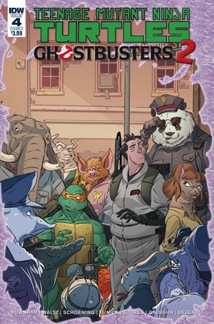 Teenage Mutant Ninja Turtles/Ghostbusters II #4