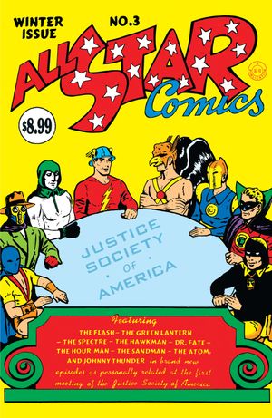 All-Star Comics #3 (Facsimile Edition Cvr B Hibbard Foil Var)
