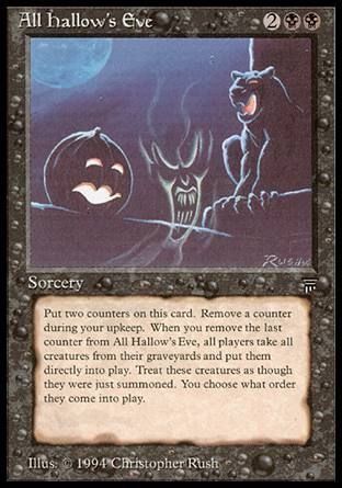 All Hallow's Eve (Legends) Trading Card