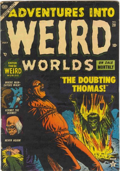 Adventures Into Weird Worlds #20 Comic
