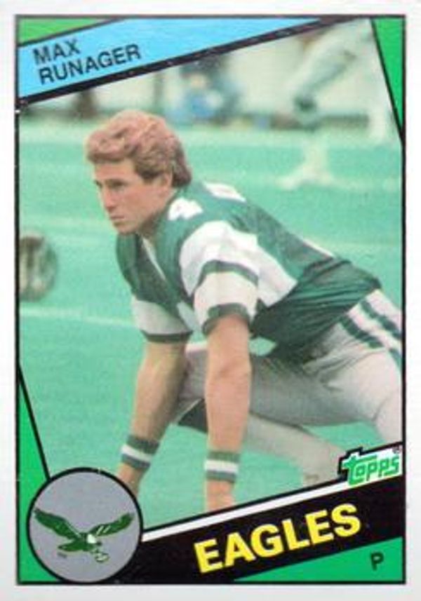 Max Runager 1984 Topps #335