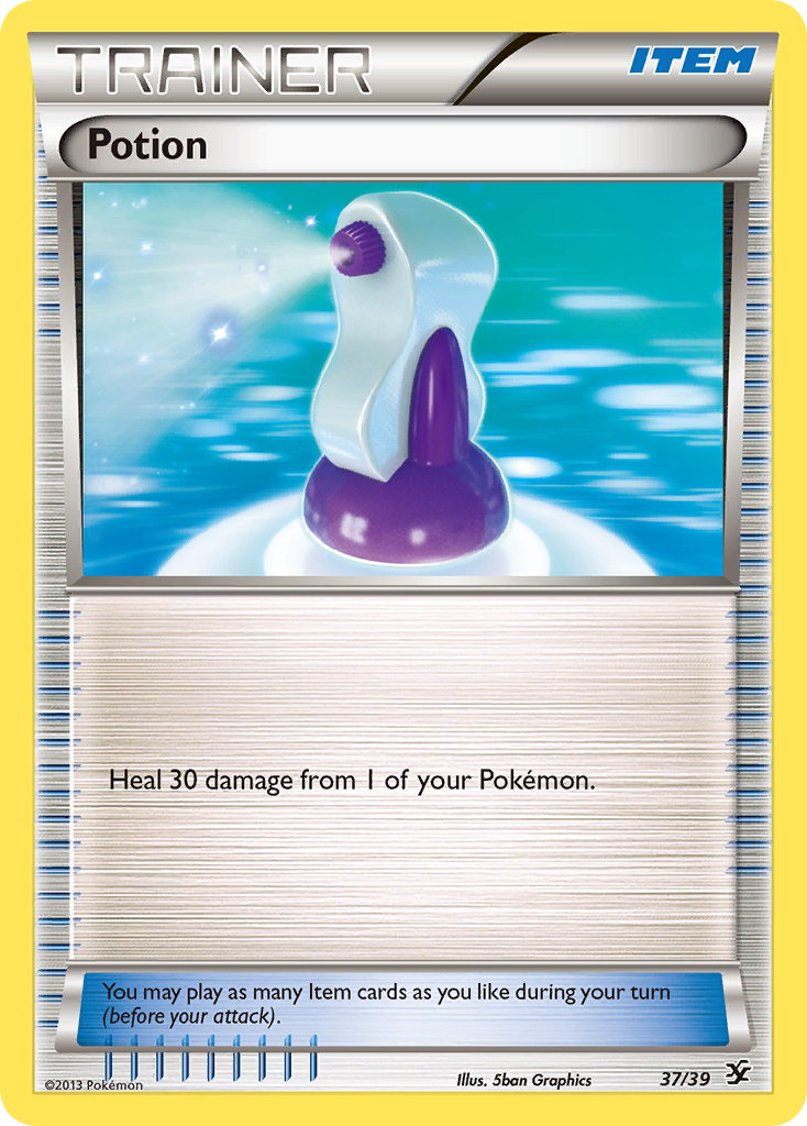 Potion (Trainer: Item) (37/39) - Kalos Starter Set Pokémon Card