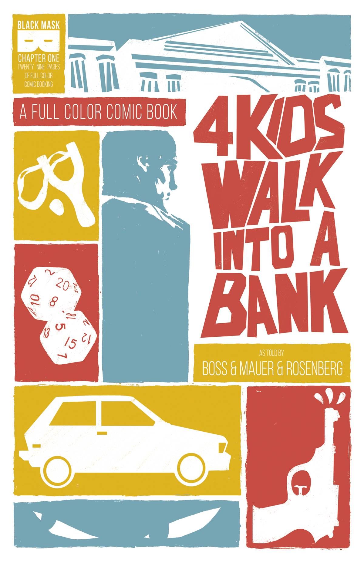 4 Kids Walk Into A Bank Comic