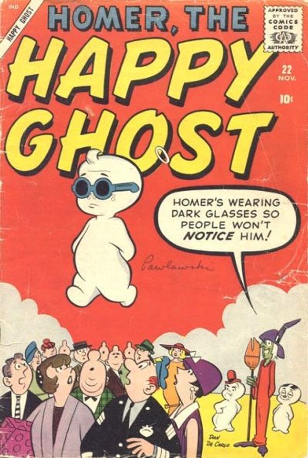 Homer, The Happy Ghost #22