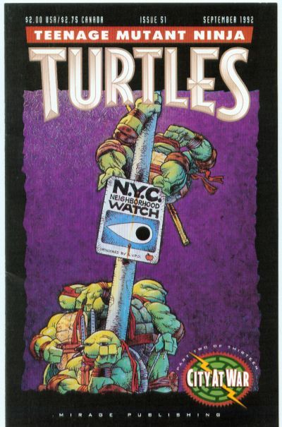 Teenage Mutant Ninja Turtles #51 Comic