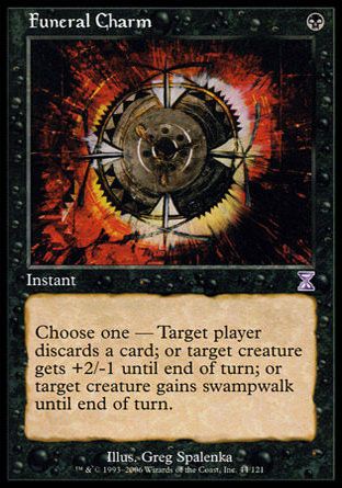 Funeral Charm (Time Spiral) Trading Card