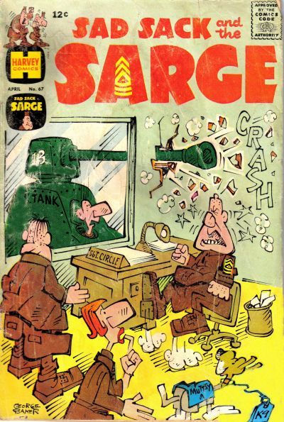 Sad Sack And The Sarge #67 Comic