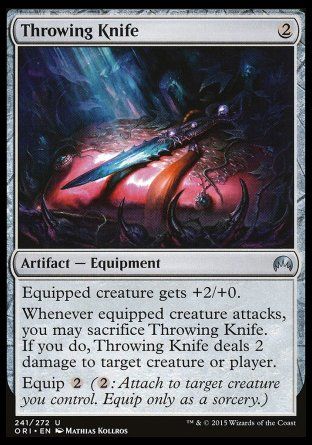 Throwing Knife (Magic Origins) Trading Card