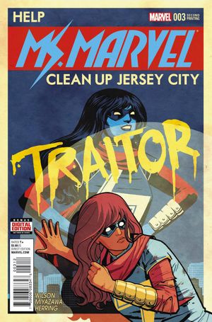 Ms Marvel #3 (2nd Printing)