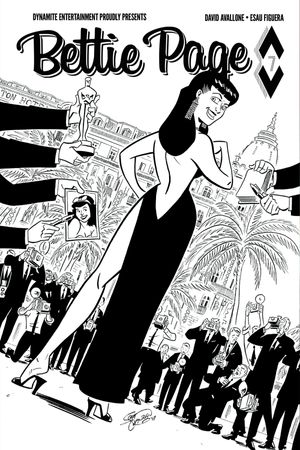Bettie Page #7 (Cover D 10 Copy Chantler B&w I)