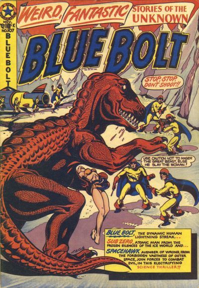 Blue Bolt #107 Comic