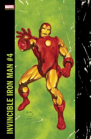 Invincible Iron Man #4 (Jusko Corner Box Variant)