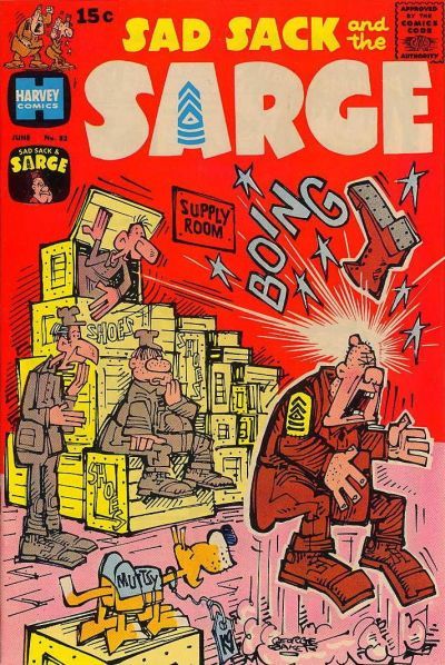 Sad Sack And The Sarge #82 Comic