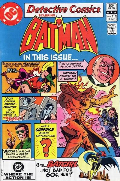 Detective Comics #515 Comic