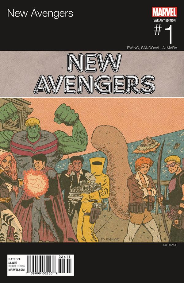 New Avengers #1 (Hip Hop Variant)