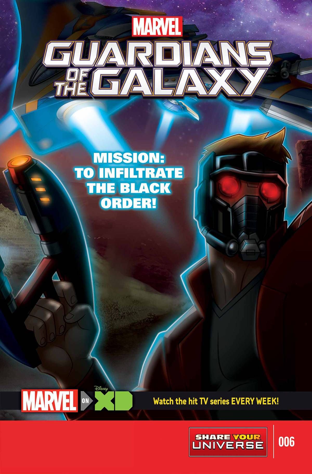 Marvel Universe Guardians Of Galaxy #6 Comic