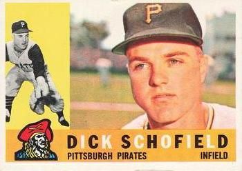 Dick Schofield 1960 Topps #104 Sports Card