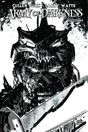 Army of Darkness #4 (10 Copy Hardman B&amp;w Cover)