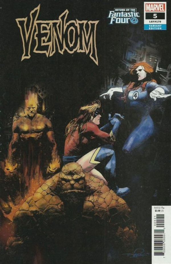 Venom #5 (Zaffino Return Of Fantastic Four)