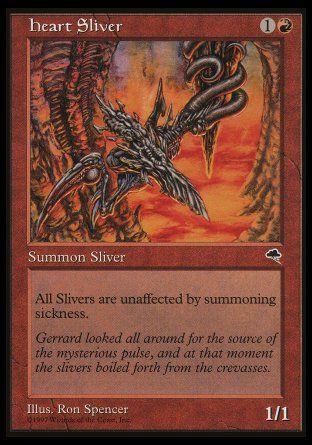 Heart Sliver (Tempest) Trading Card