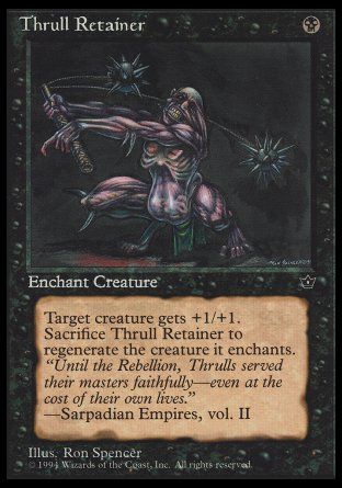 Thrull Retainer (Fallen Empires) Trading Card