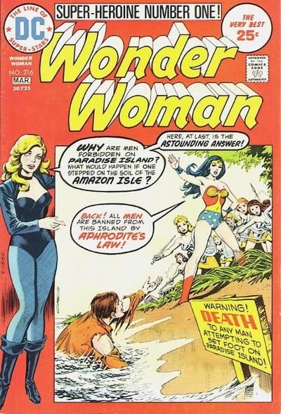 Wonder Woman #216 Comic