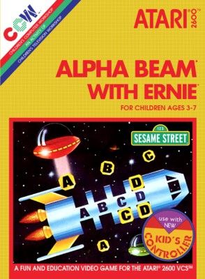 Alpha Beam with Ernie Video Game