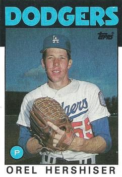 1985 Topps Orel Hershiser