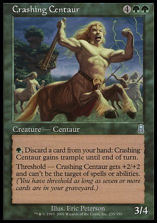 Crashing Centaur (Odyssey) Trading Card