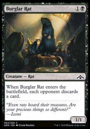 Burglar Rat (Guilds of Ravnica) Trading Card