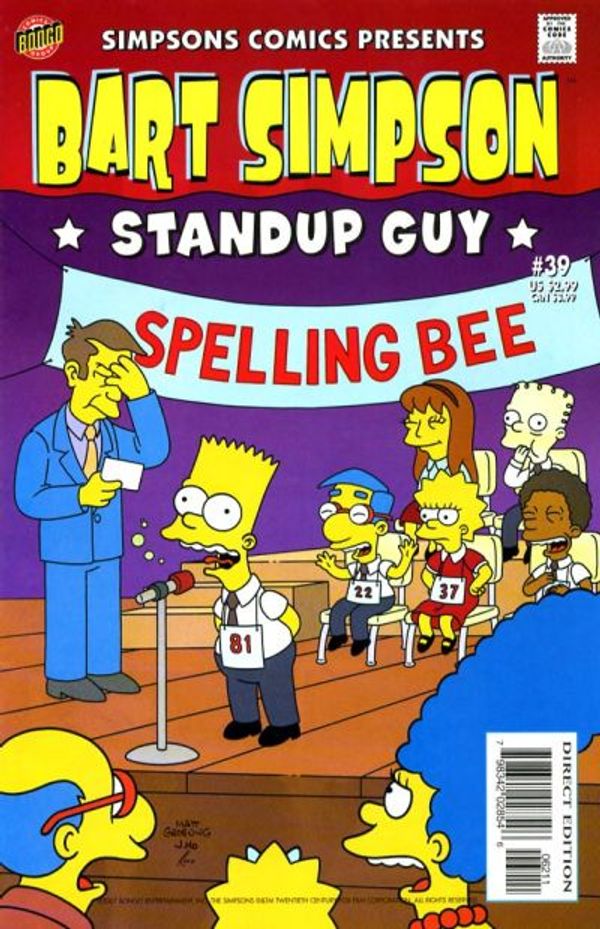 Simpsons Comics Presents Bart Simpson #39