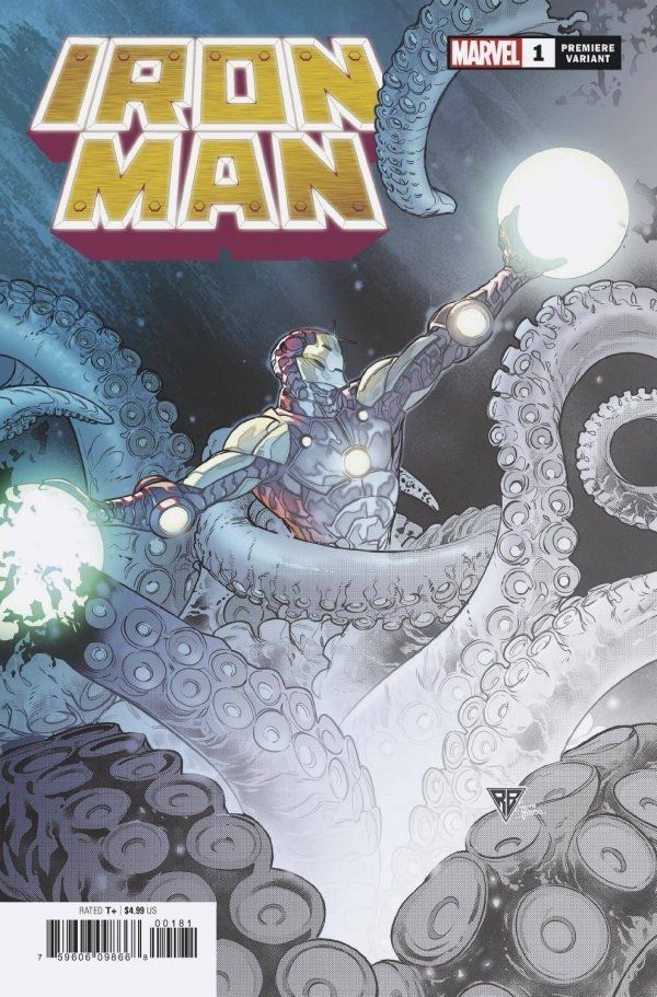 Iron Man #1 (Silva Premiere Variant)