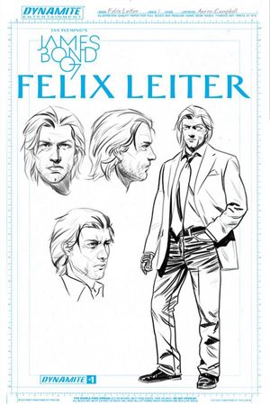 James Bond Felix Leiter #1 (Aaron Campbell Artboard Variant)