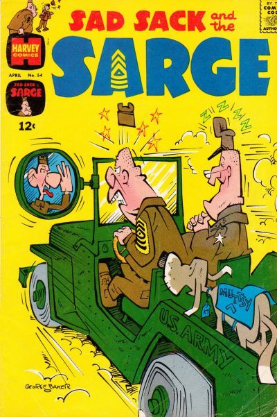 Sad Sack And The Sarge #54 Comic