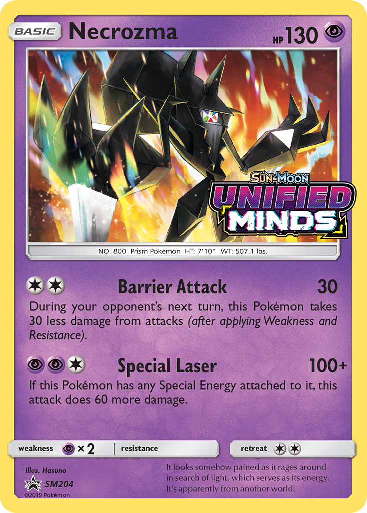 Necrozma (SM204) - SM Black Star Promos Pokémon Card