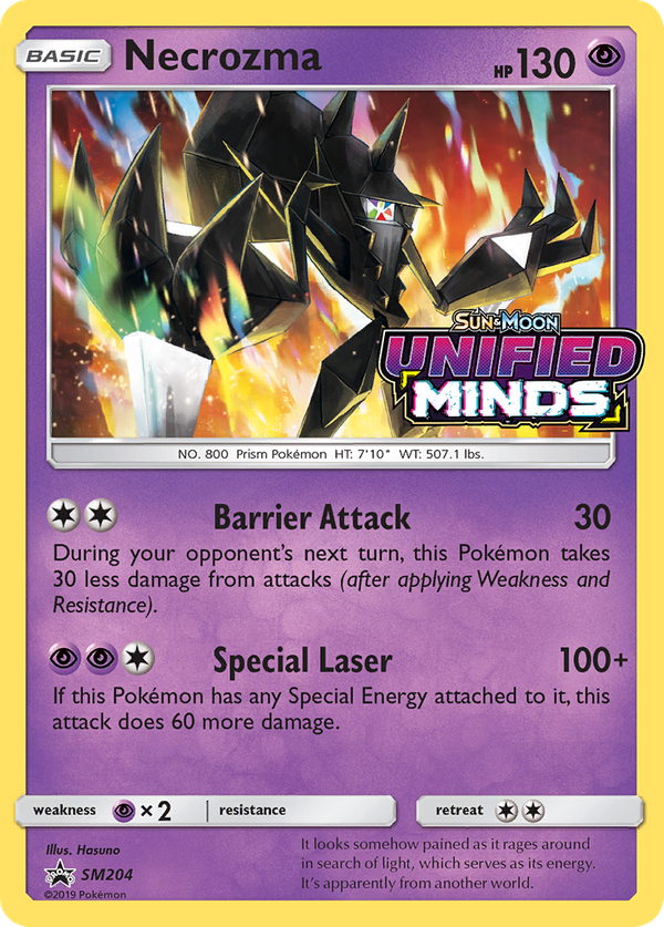 Necrozma (SM204) - SM Black Star Promos