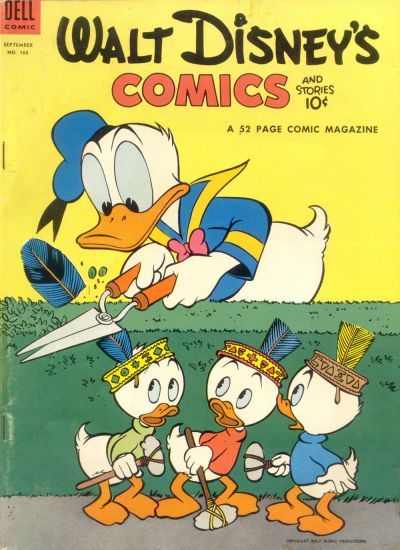 Walt Disney's Comics and Stories #168 Comic