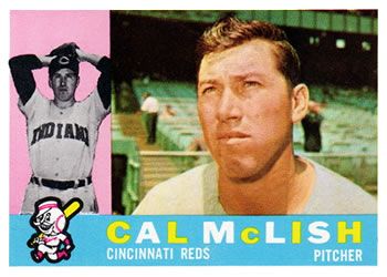 Cal McLish 1960 Topps #110 Sports Card