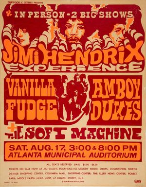 1968-Atlanta Municipal Auditorium-Jimi Hendrix Experience