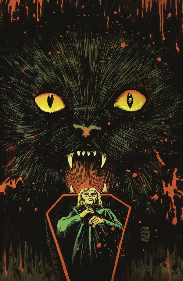 Stuff of Nightmares: The Cat in the Coffin #1 (Cover D Francesco Francavilla Glow-in-the-Dark Virgin Variant) Comic