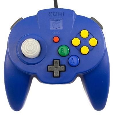 Nintendo 64 Hori Controller [Blue] Video Game