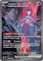 Team Rocket's Mewtwo ex (231/182) - Destined Rivals