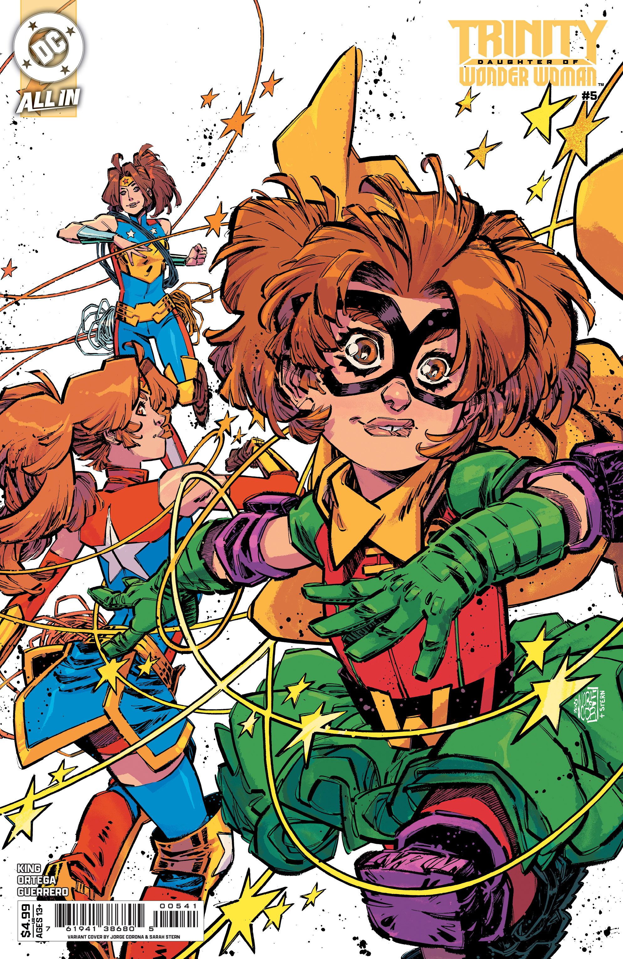 Trinity: Daughter of Wonder Woman #5 (Cvr D Jorge Corona Card Stock Variant) Comic