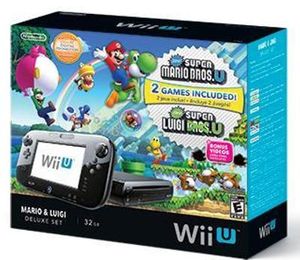 Wii U [Mario & Luigi Deluxe Set]