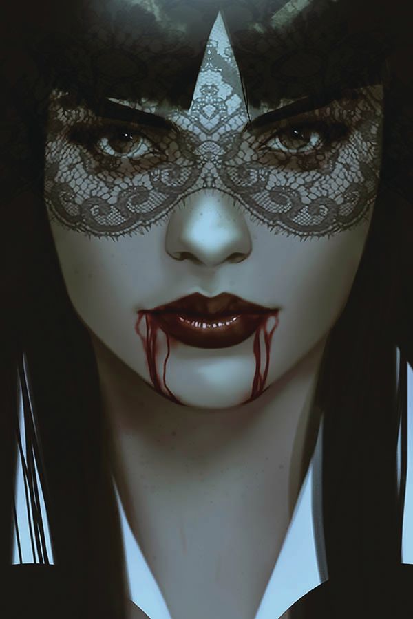 Vengeance Of Vampirella #5 (Oliver Ltd Virgin Cover)