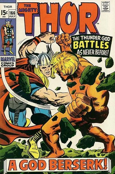 Thor #166 Comic