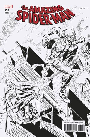 Amazing Spider-man #797 (Remastered B&w Variant Leg)