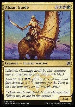 Abzan Guide (Khans of Tarkir) Trading Card